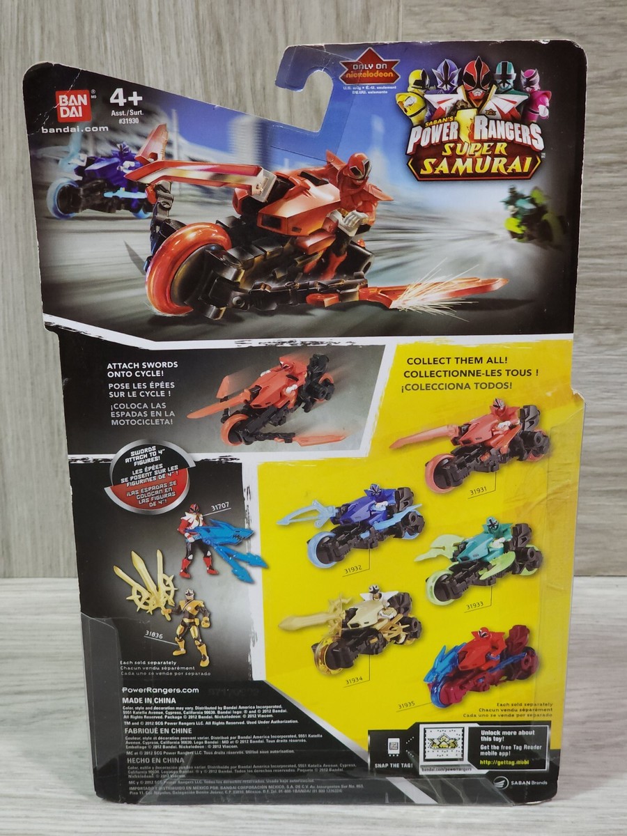 Power Rangers Super Samurai Shark Sword Jayden Shiba, Red Samurai