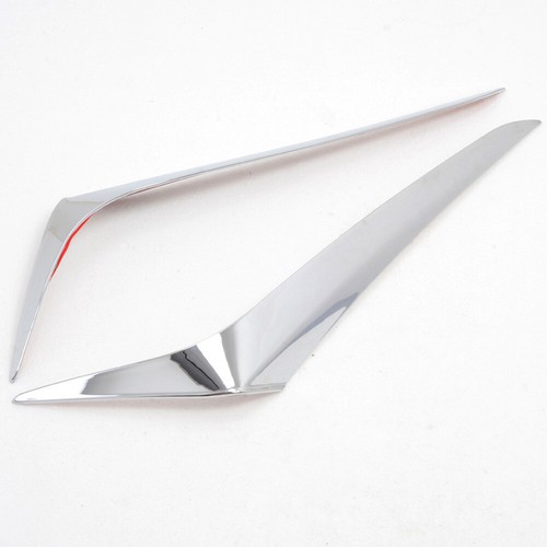 For Chevrolet Holden Trax 2014 2015 2016 Chrome Front Headlights Eyebrow Cover - Picture 3 of 7