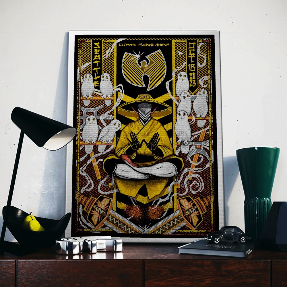 Wu-Tang Clan October 18, 2023, Climate Pledge Arena Seattle, WA Poster