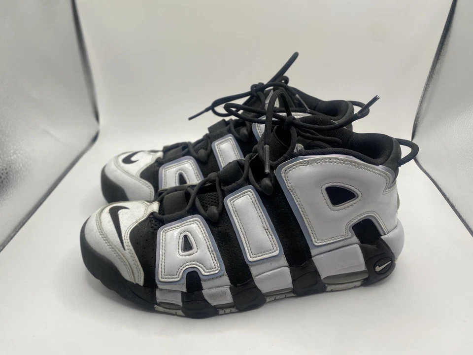 Nike Air more Uptempo Cobalt Bliss Size 9.5 No Box Check Pics For Condition  - Image 4 of 4
