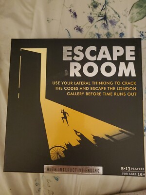 London Themed Escape Room, The London Gallery, New Sealed, Interactive Ending