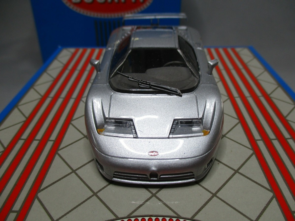 Al962 Norev 1/43 Bugatti Eb110 Modele De Developpement 1992 Argent Tres