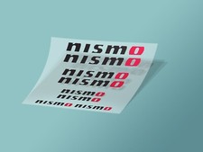 8pcs Nissan Nismo Caliper Decal Stickers Die-cut Vinyl Decal Sticker