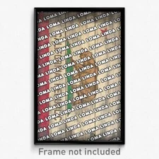 Loma Linda California Poster (CA City Souvenir 11x17 Town Print)