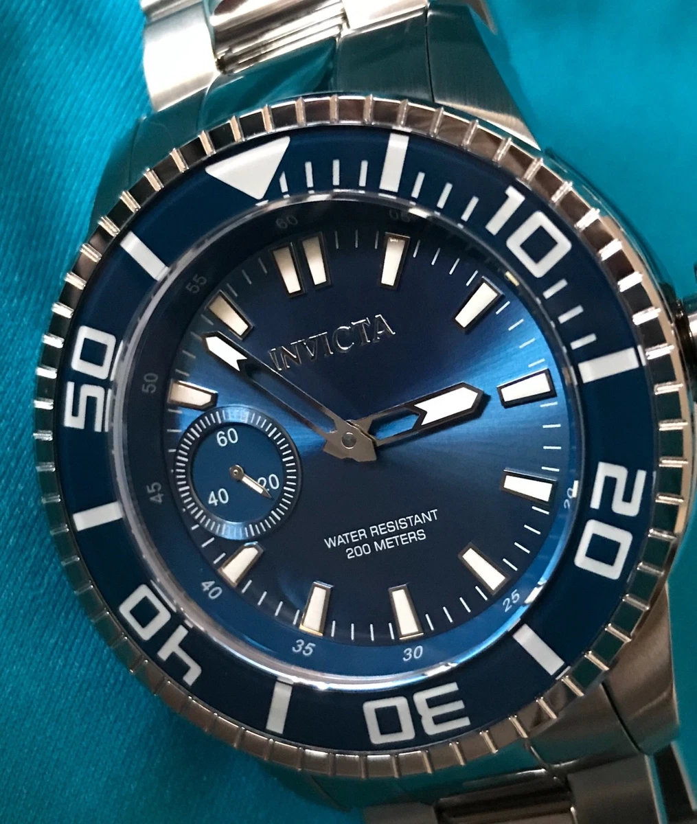 Invicta Mako Pro Diver Swiss Unitas 6497 Mechanical Spinel