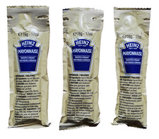 (34,06&euro;/1kg) Heinz Mayonnaise 10 x 16 g mit Raps&ouml;l Portionsbeutel