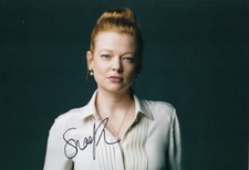 SARAH SNOOK signed Autogramm 20x30cm SUCCESSION in Person autograph COA