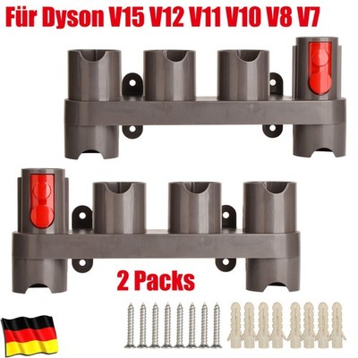 2x Wandhalterung Zubehör Halter Dockingstation Für Dyson V7/V8/V10/V11/V12/V15