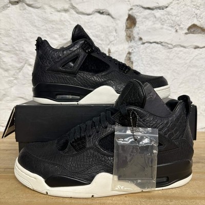 Air Jordan 4 Retro Premium Pinnacle Black Men's Size 11 NEW Sneakers 819139-010