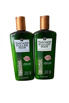 2 Thicker Fuller Hair conditioner Cell-U-Plex w/ Caffeine Revitalizing for Hair