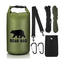 1 Set Bear Food Bag for Camping Ultralight Food Hanging System Includes Water...