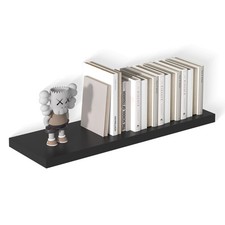 12 Inch Deep Floating Shelves, 36" W x 12" D Wood Floating Shelves for Wall, ...