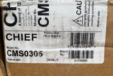 Chief CMS0305 3'-5' Adjustable Extension Column - Black