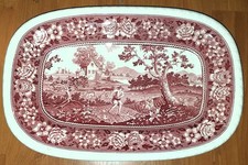 Villeroy & Boch: Rusticana rot - Servierplatte 36x24 cm - V&B
