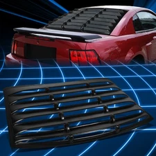 For 94-04 Mustang Coupe Rear Window Windshield Louver Sun Shade Cover Replacment