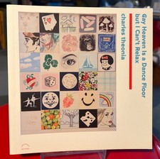 GAY HEAVEN IS A DANCE FLOOR BUT I CAN'T RELAX Charles Theonia book poetry art