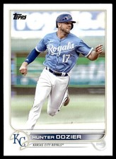 2022 Topps Update Hunter Dozier Kansas City Royals #US184
