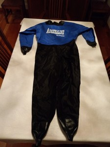 Adrenaline Pro Drysuit Size: Small, the Best Drysuit in the Market! Blue & Black