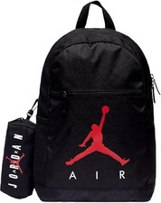 New Nike Air Jordan Backpack w/ Pencil Case, 2-Piece Set 9A0503-023 15" Laptop