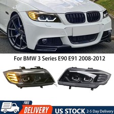 1 Pair For Bmw 3 Series E90 E91 2008-2012 Led Front Headlight Headlamp Assembly 1 Pair For Bmw 3 Series E90 E91 2008-2012 Led Front Headlight Headlamp Assembly