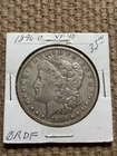 1896 O Morgan Silver Dollar