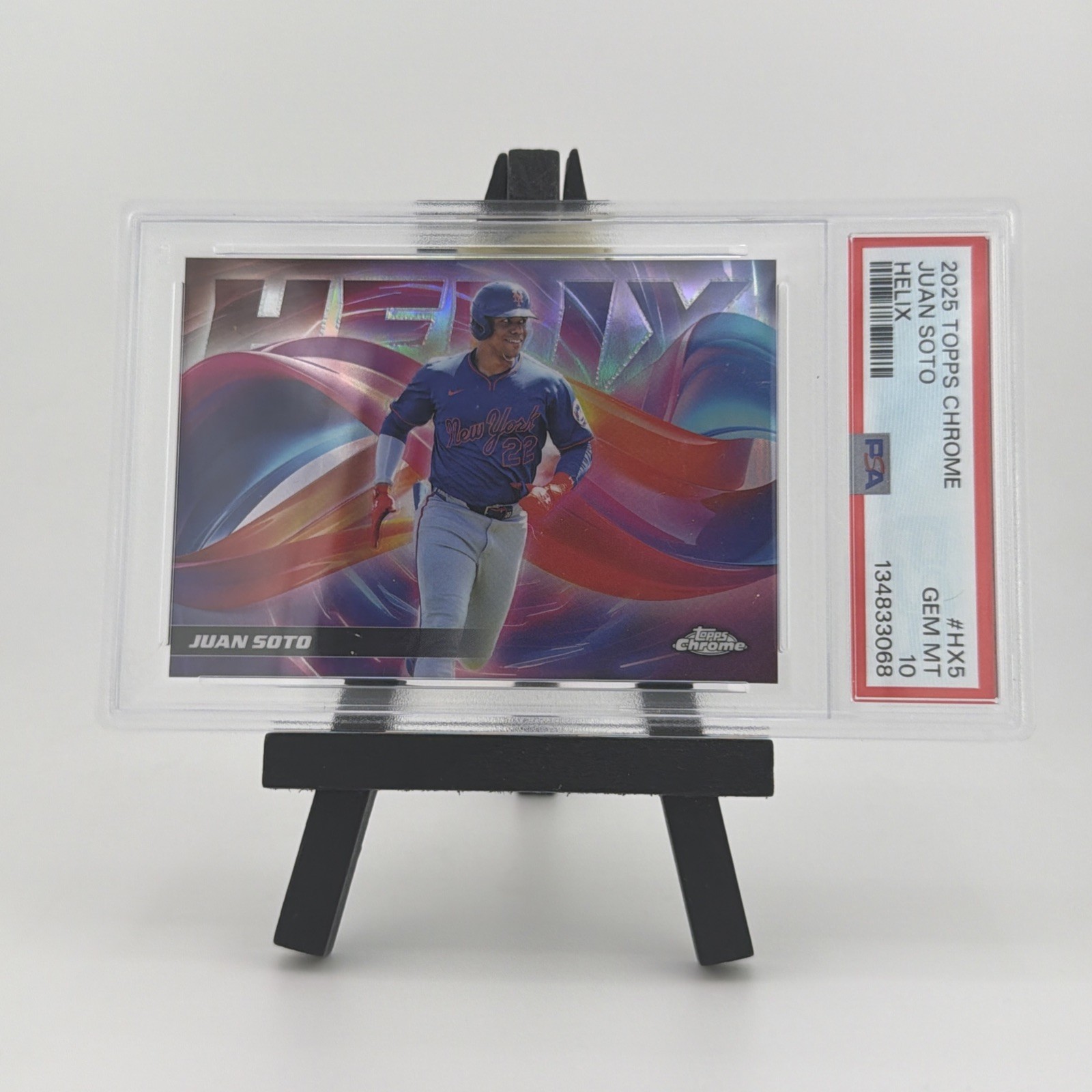 2025 Topps Chrome - Helix Juan Soto #HX5 PSA 10