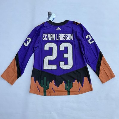 Authentic Adidas Arizona Coyotes Oliver Ekman-Larsson #23 C