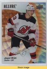 2023-24 Upper Deck Allure Orange Slice Jesper Bratt #60 READ f6d