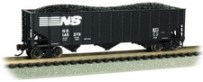 Bachmann Trains - Bethlehem Steel 100-TON 3-Bay Hopper - Norfolk Southern 14...