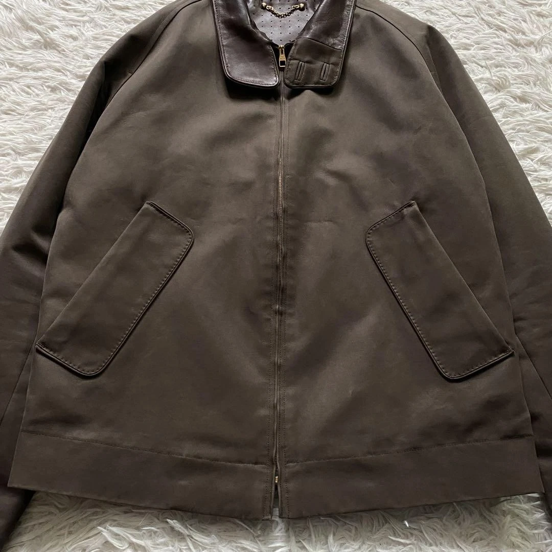 LOUIS VUITTON（LV） Lusso Louis Vuitton Blouson in pelle Lv fodera traforata uomo 46