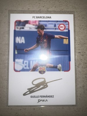 Guille Fernandez FC Barcelona Daka Audience Instant Cheki #IC-4 Rookie