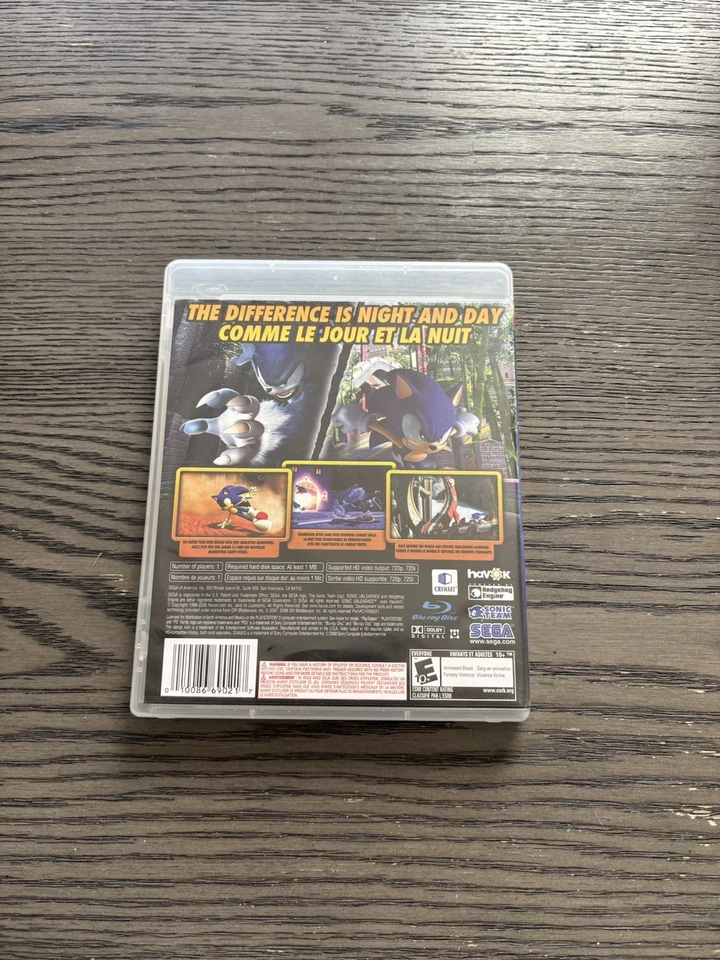 Sonic Unleashed PS3 Playstation 3 - Image 2 of 4
