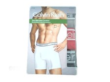 Calvin Klein Men's 3-Pack Boxer Briefs, The Ultimate Comfort Viscose Blend Made