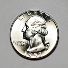 1952 P WASHINGTON QUARTER 90% SILVER BU UNC #C10573