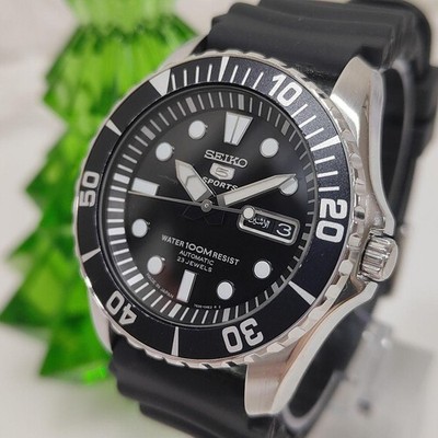 Seiko 5 Sports Diver Watch SNZF17 Sea Urchin Automatic Tested
