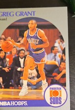 1990-91 NBA Hoops - Greg Grant, Paula Abdul In Picture #235 (RC) Rookie CARD