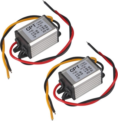 2PCS 12V to 6V Power Voltage Converter Buck Voltage Waterproof Converter Modules