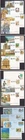 w3425/ Spain Mint (16 stk) Postal Stationery Cover Collection Lot