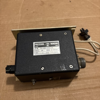 #ad PW 28S 40CC 3A Precision Winding Power Supply 28 volt Untested $99.99