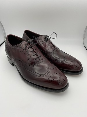 BOSTONIAN Wingtip Cherry Brown 21132- Made in USA – Men display picture 2