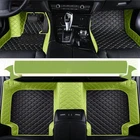 Custom Leather Car Floor Mats For Suzuki Swift Sx4 2005-2014 Waterproof Carpets