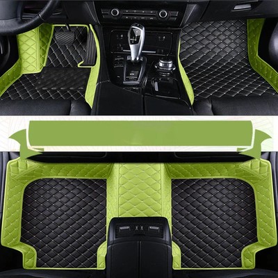 Custom Leather Car Floor Mats For Suzuki Swift Sx4 2005-2014 Waterproof Carpets