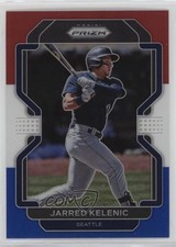 2022 Panini Prizm Tier II Red White & Blue Prizm Jarred Kelenic #124 2qw
