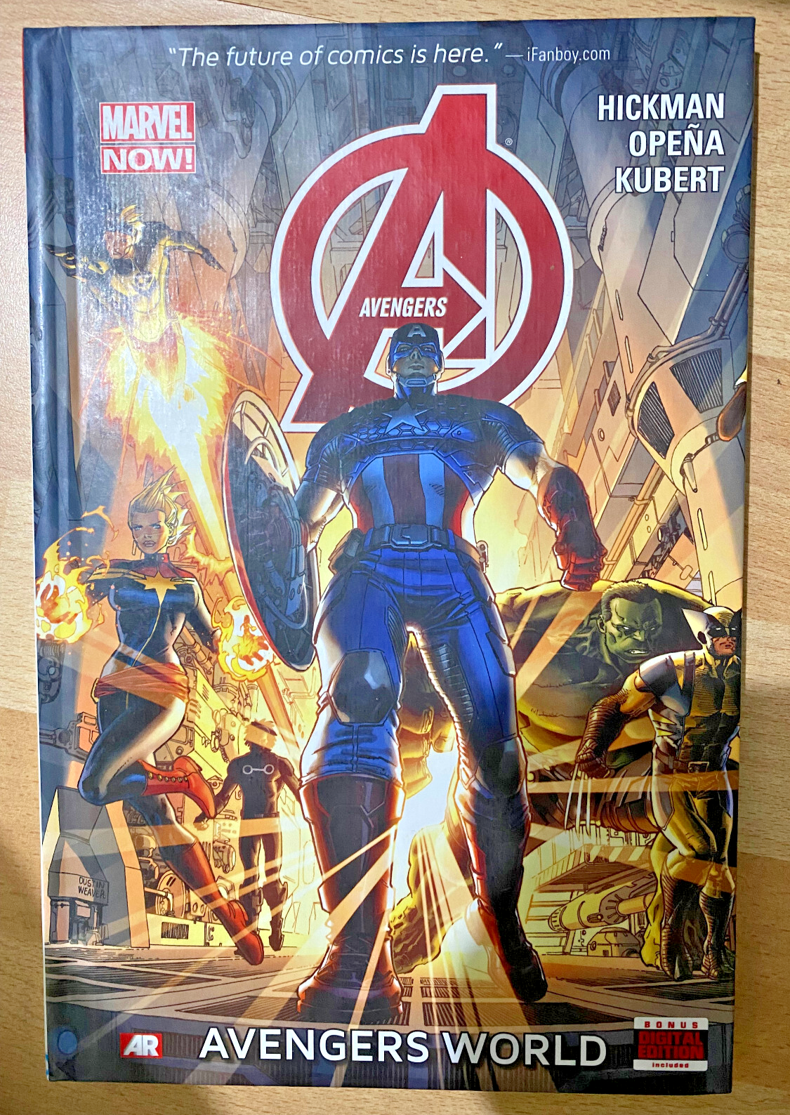Avengers World Hardback Hardcover Graphic Novel Marvel Comics Hickman Opena