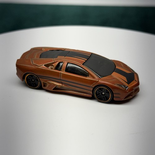 Hot Wheels Lamborghini Orange N4024 Made in Malaysia - Afbeelding 2 van 7