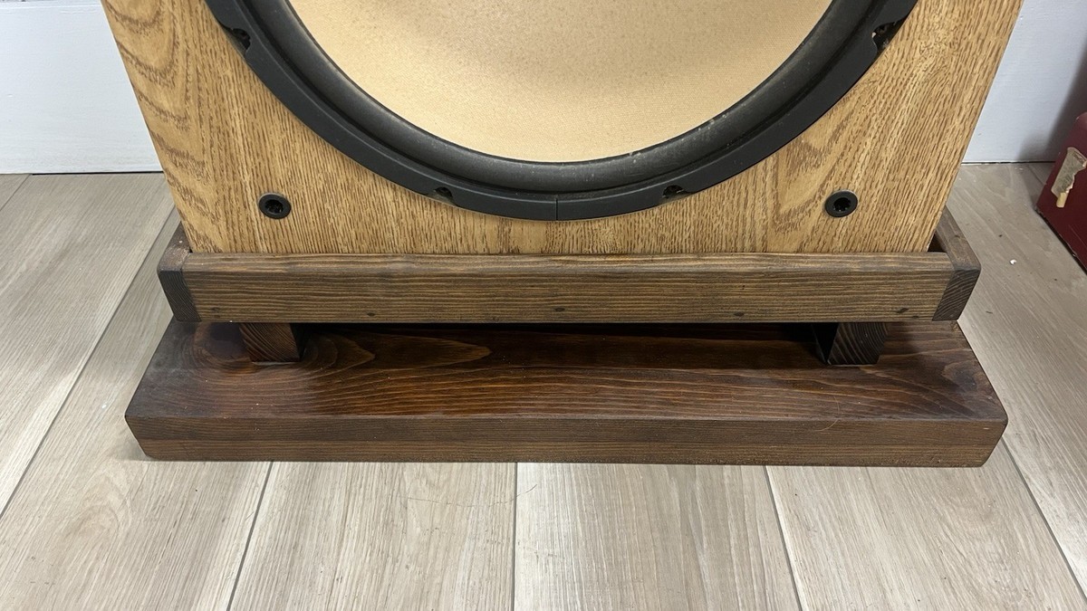 🔊 BSR DR-1550L Vintage 5-Way Floor Speaker – 150W – Oak Finish