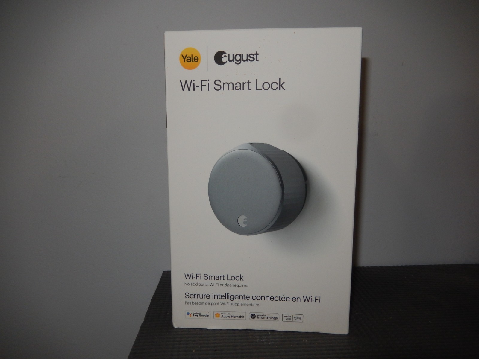 August Wi-Fi Smart Lock Silver ASL-05 Recent 4th Genera