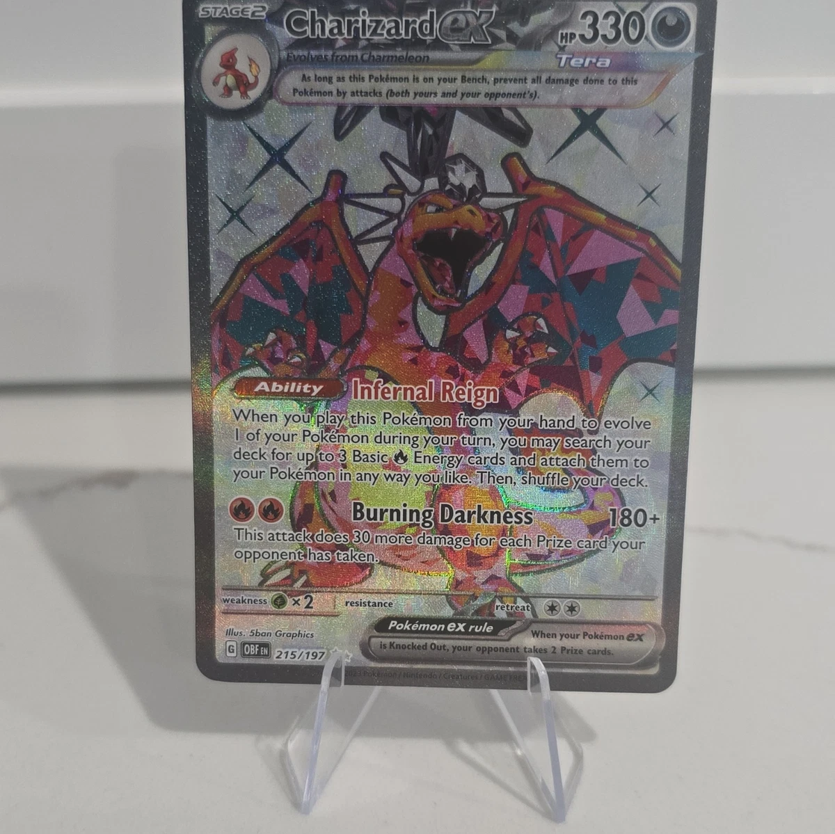 Charizard ex 215/197 SV03: Obsidian Flames for sale | eBay