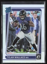 2021 Donruss Optic #226 Tylan Wallace Holo Baltimore Ravens