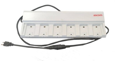 Ascom CR4-AAAC/2A1 6 Bay Handset Battery Charger for d63/i63